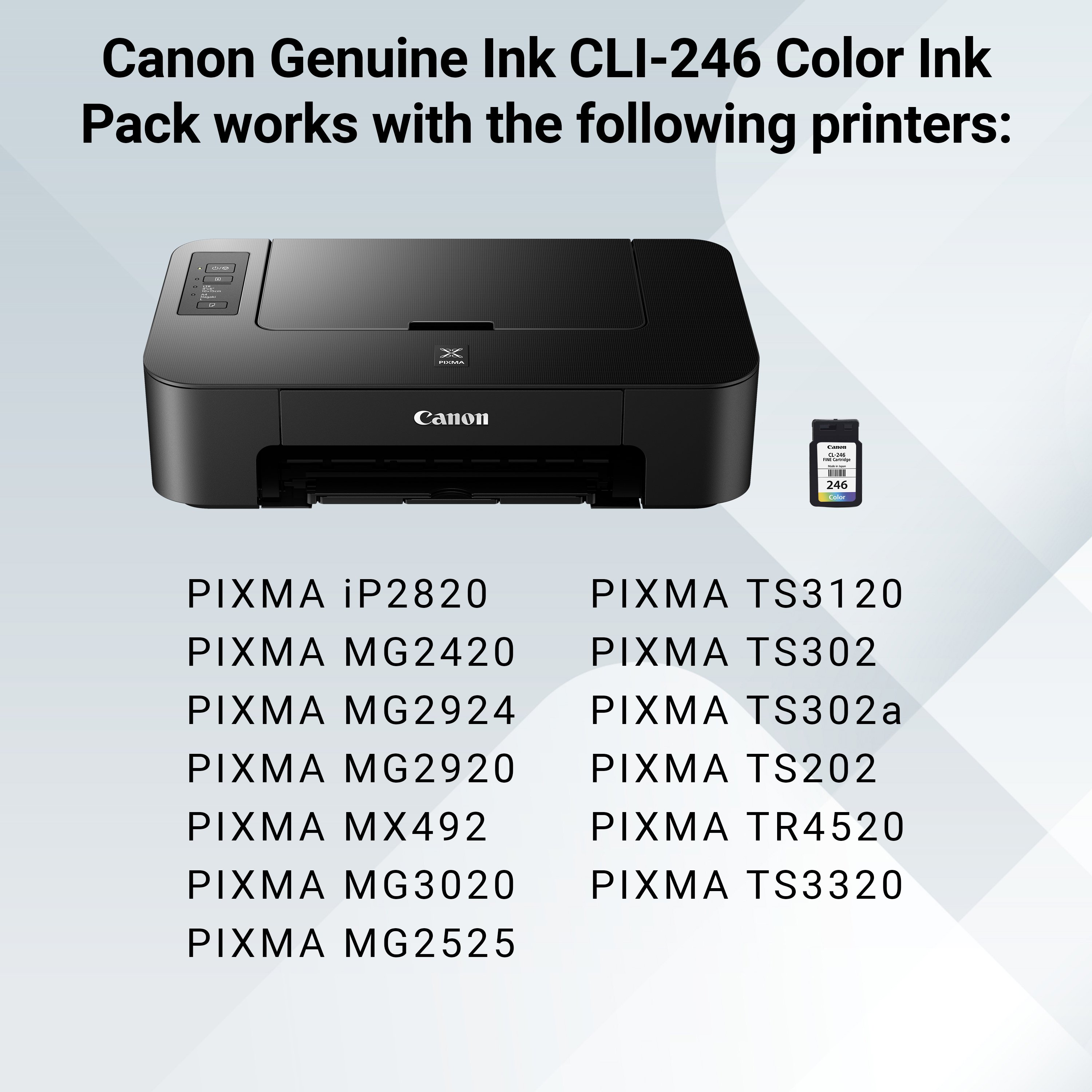 Canon CL-246 Tri-Color Ink Cartridge photo 7