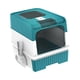 thumbnail image 3 of Caja de arena para gatos jinwen a prueba de salpicaduras desmontable azul, 3 of 8