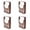 Beige 4PCS, variant on Bread Bake Slicer Cutter Foldable Compact Bread Slicing Kitchen Accessories Bread Machine For Homemade Bread Loaf Sandwich.