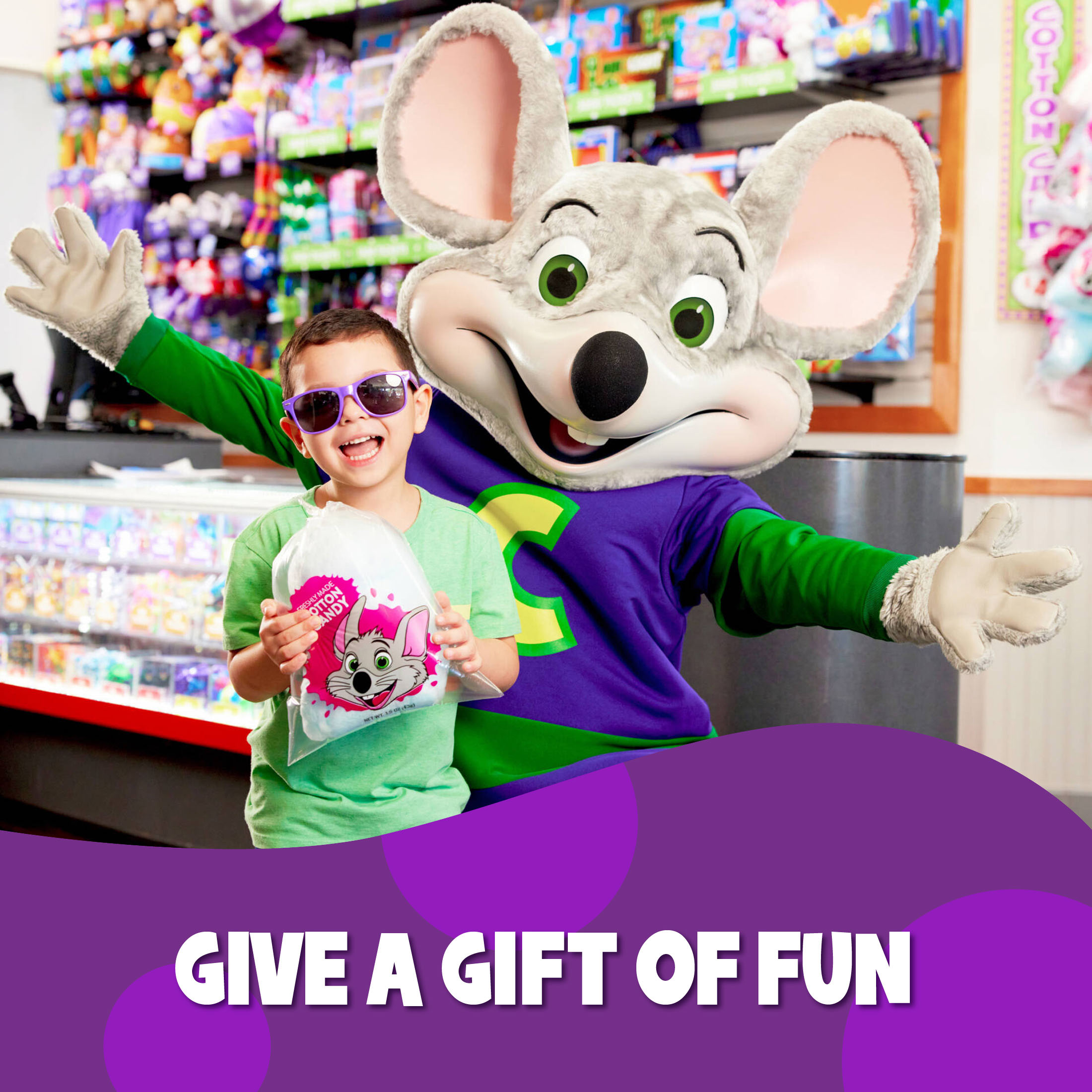 Chuck E. Cheese $50 eGift Card [Email Delivery]