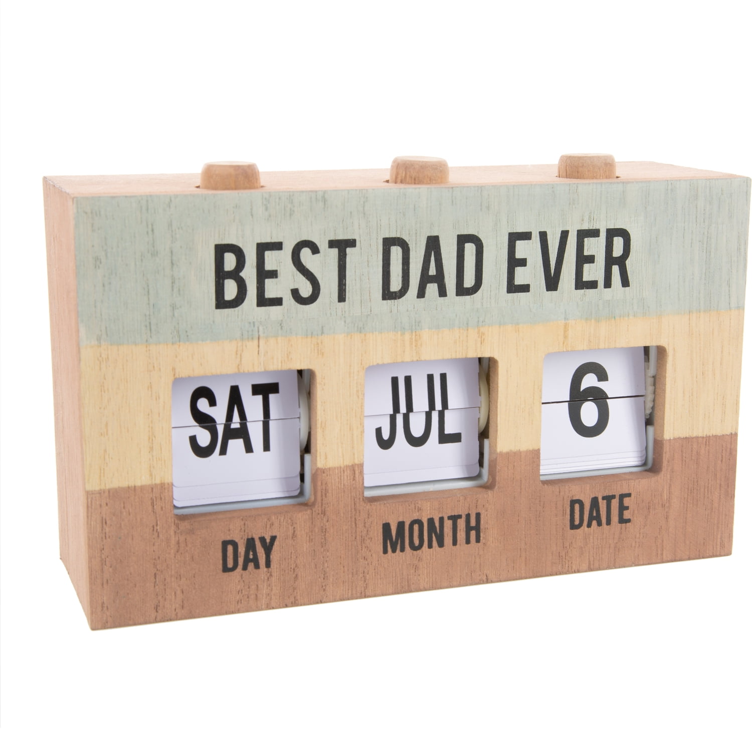 Best Dad Perpetual Desk Calendar