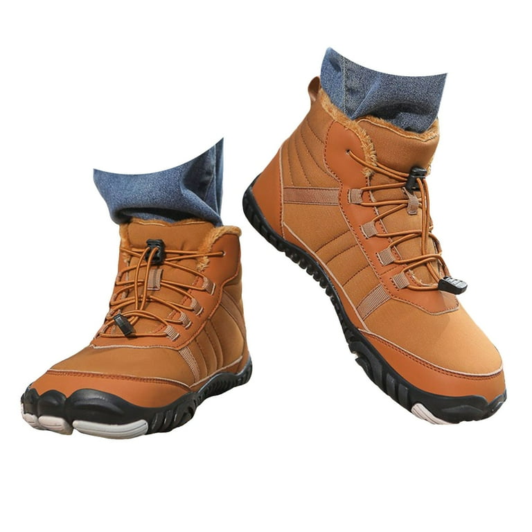 gdxvjhbj Snow Boots for Men Mens Womens Barefoot Minimalist Shoes