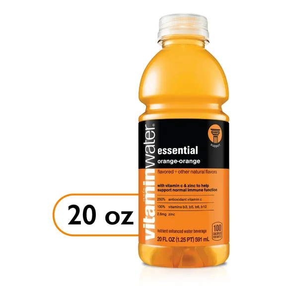 Vitaminwater Essential Orange, 20 Oz Bottle