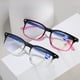 thumbnail image 1 of TR se puede plegar anti-azul gafas de lectura de moda marco multicolor espejo plano para computadora, 1 of 5