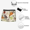 thumbnail image 5 of Wukai Cute Vegetables Print Men’s Underwear Breathable Boxer Briefs,&nbsp;Moisture Wicking & Breathable-X-Large, 5 of 7