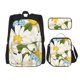 thumbnail image 1 of Balery Bees Collecting Nectar Mochila escolar 3 en 1 para niños: mochila resistente con lonchera térmica y estuche para lápices. Mochila escolar para niños y niñas., 1 of 7