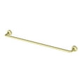 thumbnail image 4 of Better Homes & Gardens Clean Modern Collection 24" Wall Mount Towel Bar, Brushed Brass, 4 of 12