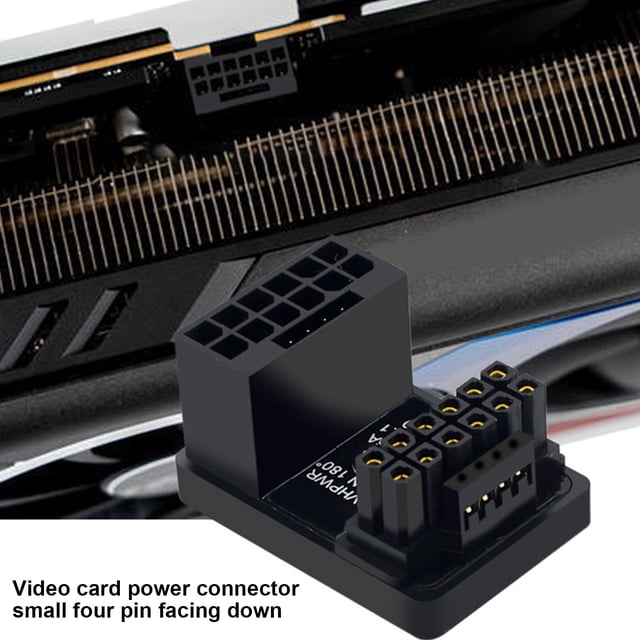 Pinto Degree Angled Adapter,ATX 16Pin Male to AT Degree Angled Adapter Graphics Card Degree Angled Adapter Top Tier Quality
