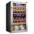 thumbnail image 1 of Refrigerador de vino Ivation para 33 botellas, doble zona, 1 of 8