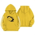thumbnail image 3 of Tiijoy Girl's Football Theme Hoodie Soft Sports Hooded Sweatshirt, Sizes 12-18M, 3 of 3