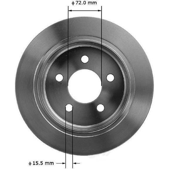 BENDIX PRT1901 Bendix Brake Rotor Fits select: 1994-1998 JEEP GRAND CHEROKEE