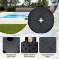 thumbnail image 5 of Aimee Lii Outdoor Cantilever Offset Patio Umbrella Base, Umbrella Base Heavy Duty, 5 of 7