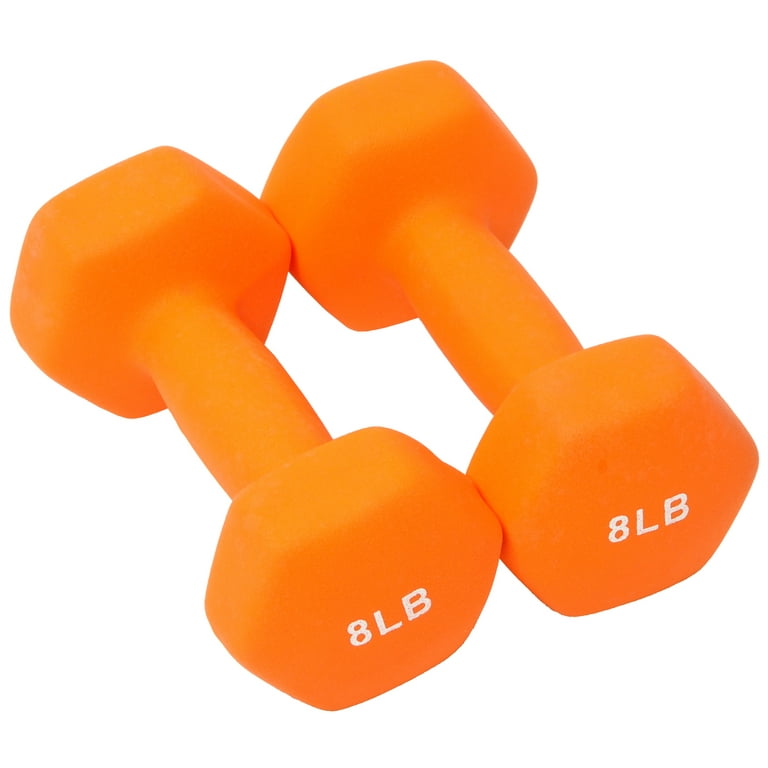 Everyday essentials dumbbell set with stand 3lbs 5lbs 8lbs set best sale