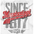 thumbnail image 2 of Mississippi Vintage Athletic Letters Men's Graphic T Shirt Tees Brisco Brands S, 2 of 4
