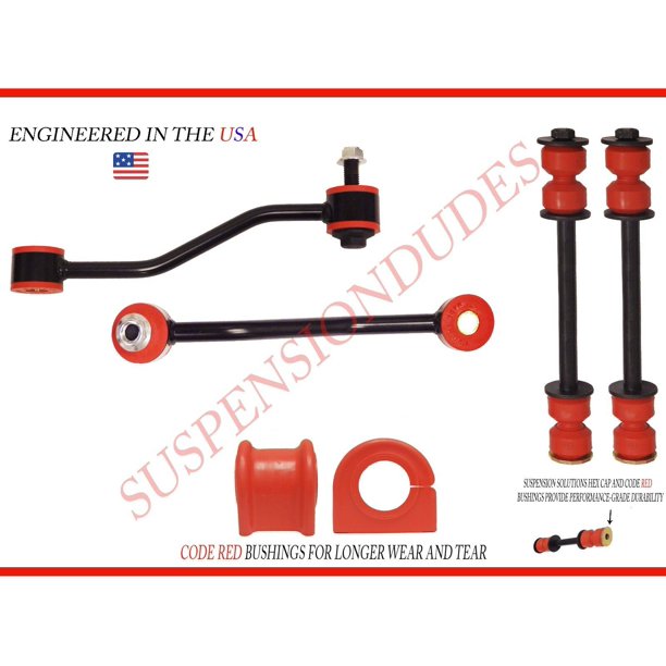6PC Front/Rear Sway Bar Links Front Bushings Ford Explorer Mercury Mountaineer