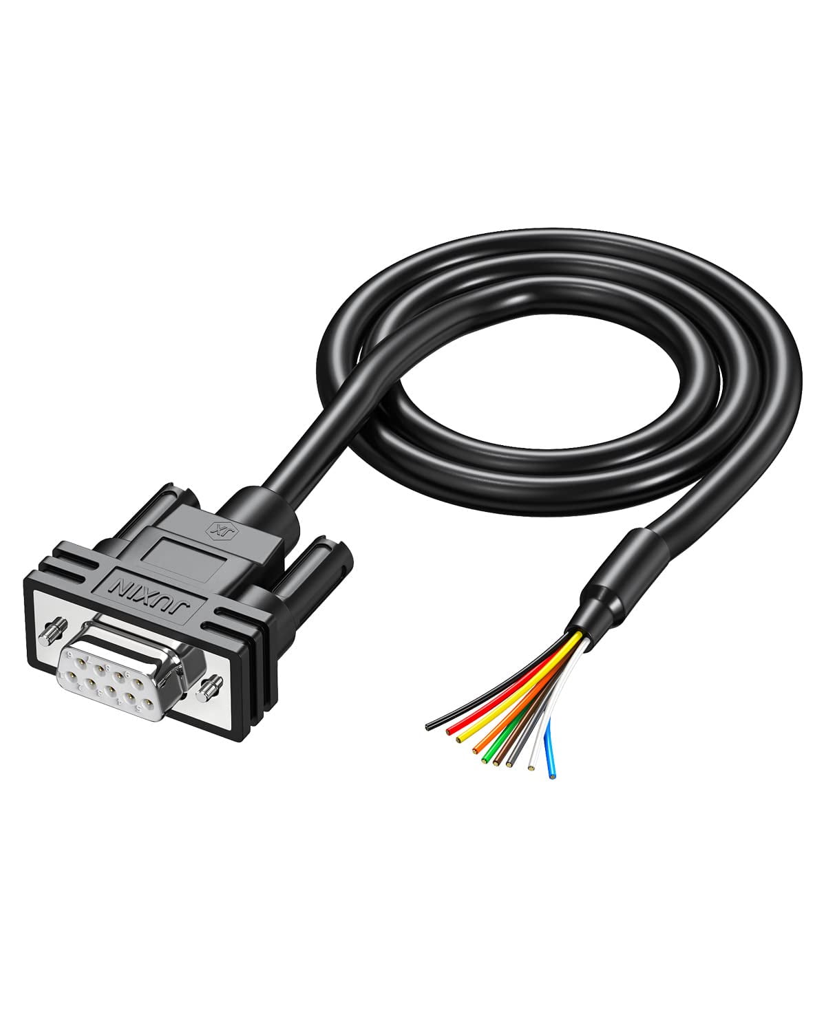 RS232 Serial Extension Cable Single Female Head DB9 Shielded Cable D