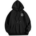 thumbnail image 1 of Chandail Sans Capuche Grande Taille Automne Hiver pour Hommes Mode Top Surdimensionné Col Rond Chandail en Molleton Vêtement, 1 of 4