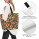 thumbnail image 3 of Balery Fruits Peach Bolsa Tote Estilo Estético con Cremalleras, Bolsa de Hombro, Bolsa de Compras Grande y Plegable, 3 of 8
