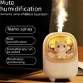 thumbnail image 1 of Lindo humidificador para mascotas con carga USB para niñas, hogar, dormitorio, oficina, gran capacidad, pequeño pulverizador hidratante de escritorio, 1 of 1