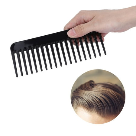 Greensen Men Retro Oil Hair Hairdressing Comb Portable Wide Large Tooth Hairstyle
