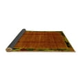 thumbnail image 2 of Ahgly Company Indoor Rectangle Abstract Yellow Modern Area Rugs, 3' x 5', 2 of 4