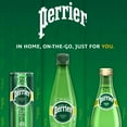 Perrier Sparkling Unflavored Mineral Water, 101.4 fl oz, 6 Pack Plastic