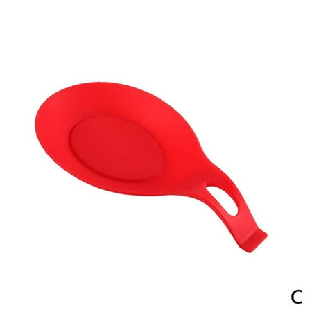 

Silicone Spoon Rest Heat Resistant Teabag Tidy Holder New X3Z9 Shel Cookin U7I9