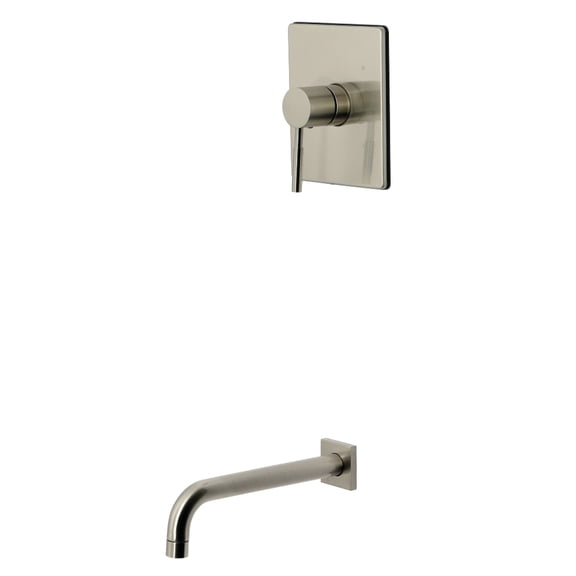 Kingston Brass KB6348DLTO Concord Single-Handle Pressure Balanced Tub Faucet in Brushed Nickel