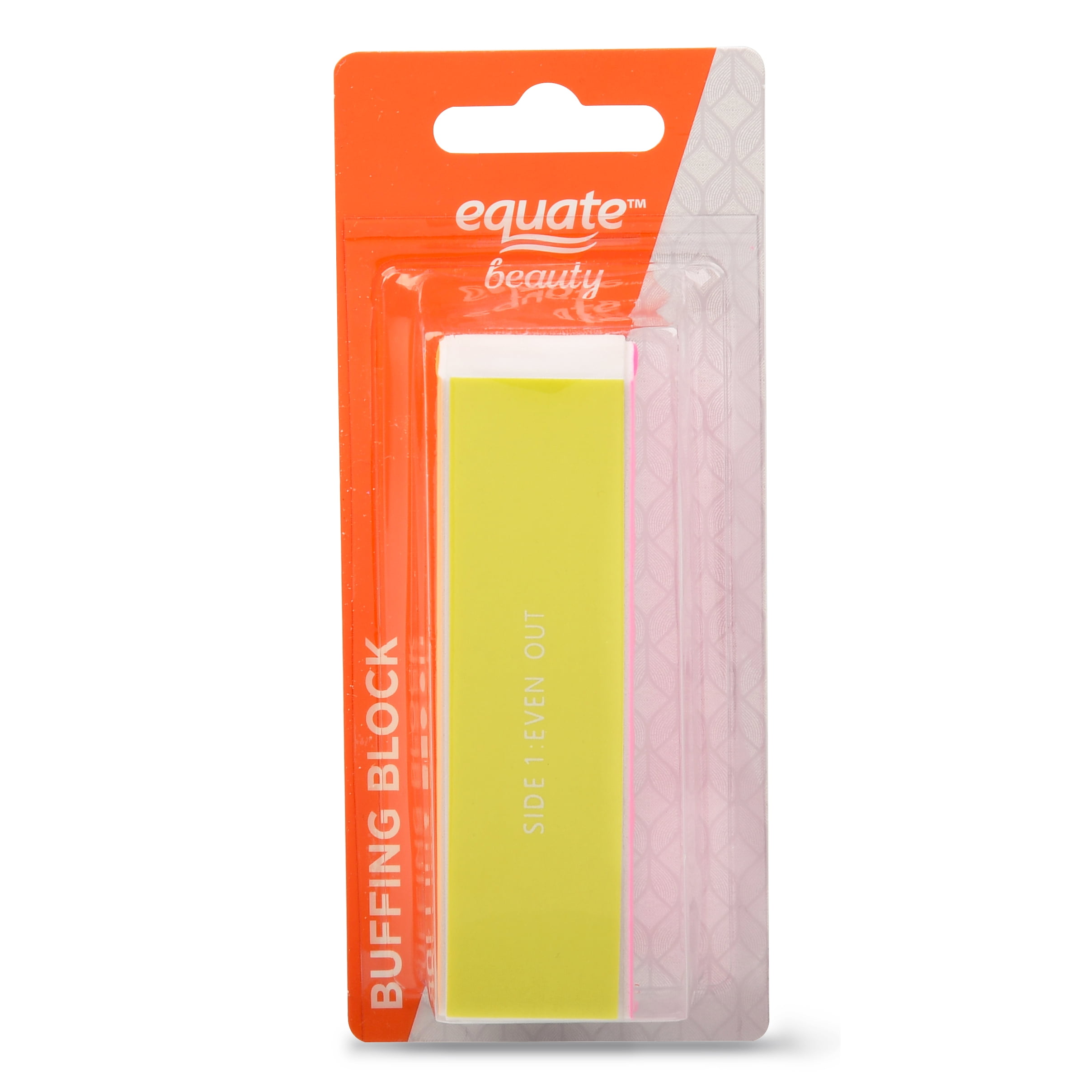 Equate Beauty Fingernail Buffer Block and File with 4 Surfaces