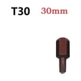 thumbnail image 1 of 1 Pcs Torx Star Screwdriver bits 30mm Hex Shank T30, 1 of 6