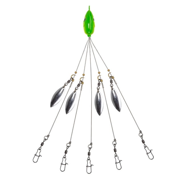 Kit de cebo para señuelos de lubina con trípode ultraligero y plataforma de paraguas para pesca con cuchillas de sauce ultraligeras para jóvenes