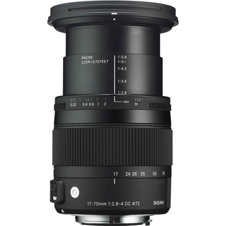 Sigma 884101 F2.8-4 Contemporary DC Macro OS HSM 17-70mm Zoom Lens