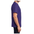 thumbnail image 3 of Mafoose Men's Tall Essential Lightweight Soft Short Sleeve T-Shirt Purple PC61T 4XLT, 3 of 4
