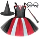 thumbnail image 4 of Disfraz de Hermione Potter para Halloween para niños, vestido de fiesta de carnaval, escuela de magia, bruja, mago, cosplay, vestido con tutú, ropa elegante para niñas, 4 of 5