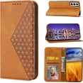 thumbnail image 1 of Funda de pulsera para Samsung Galaxy S23/S22, carcasa de cuero PU con tapa y ranura para tarjeta, soporte magnético para teléfono móvil Fivean unisex, 1 of 2