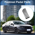 thumbnail image 2 of Cubierta de Pedal de Reposapiés Automático/Manual 1 Pcs para Honda Accord 2018-2021 Aleación de Aluminio Tono Plateado, 2 of 6