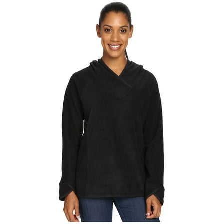 Royal Robbins Women's Foxtail Fleece Hoodie,JET BLACK ,X-Samll