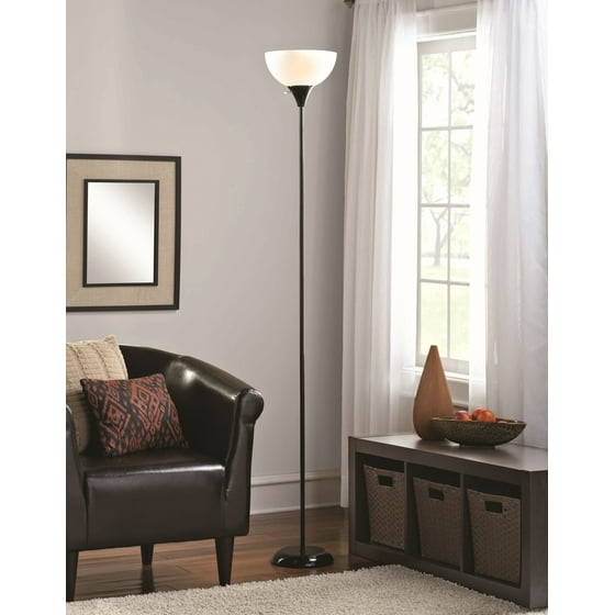 Mainstays Floor Lamp Black Finish