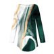 thumbnail image 5 of Camisetas para mujer SCZ Otoño Casual Manga Larga Sudadera Retro Impresión Verde Oscuro Talla L, 5 of 5