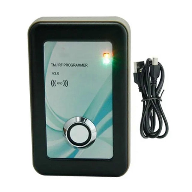 TMRF-V3.0 IButton Programmer DS1990A Duplicator Copier 125KHz RFID Reader Recorder for RW1990 Key Marker RFID T5577