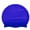 Blue, variant on Happy Date Silicone Swim Cap,Comfortable Bathing Cap Ideal for Curly Short Medium Long Hair, Swimming Cap for Women and Men, Shower Caps Keep Hairstyle Unchanged