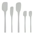 thumbnail image 6 of Flex-Core Spatula All Silicone High Heat Resistant 5 Piece Cooking Utensils Set - Includes Non-Stick Spatula, Spoonula, Jar Scraper, and Mini | BPA-Free Kitchen | Ergonomic Design, 6 of 6