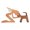 C-23.5x12cm, variant on SUYOLL Wooden Dog Family Figurine Set Minimalist Hand Carved Puppy Statues For Home Office Living Room And Desk Creative Decor