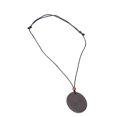 thumbnail image 3 of Collar con colgante de piedras volcánicas, delicado patrón, longitud ajustable, elegante, para mujeres y hombres., 3 of 14