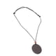 thumbnail image 3 of Collar Con Colgante De Piedra, Longitud De Cuerda Ajustable Colgante De Collar De Piedra De Lava De Moda Para Amigos Para Uso De Viaje OTVIAP Stone Pendant Necklace, 3 of 8
