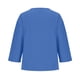 thumbnail image 5 of Camiseta sin mangas para mujer,Blusa informal con cuello en V para mujer, manga tres cuartos, tejido de poliéster, suave y transpirable para uso diario, sopatenor, 5 of 8