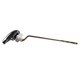 thumbnail image 3 of 1pc Toilet Lever Handle Toilet Tank Flush Lever Household Carbon Steel Handle Fittings Assembly Replacement Tools, 3 of 8