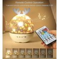 thumbnail image 3 of Baby Projector Night Light, Led Child Night Light Musical Light Lamp 360 Rotation, 3 of 4