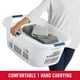 thumbnail image 4 of Cesto para ropa sucia Rubbermaid Hip-Hugger de 56 L, blanco, apilable, 4 of 5