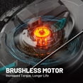 thumbnail image 5 of Mightymow Brushless Self-Propelled Lawn Mower, 2*20V 21" Cordless Lawn Mower, with 2*8.0Ah Battery& Dual Charger Included, 5 of 10
